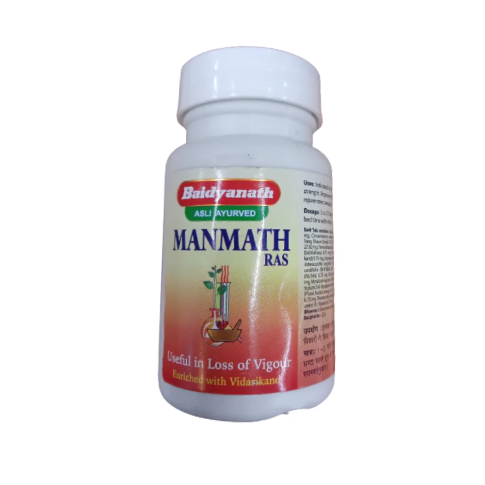 Baidyanath Manmatha Ras, 40 Tablets-1.webp